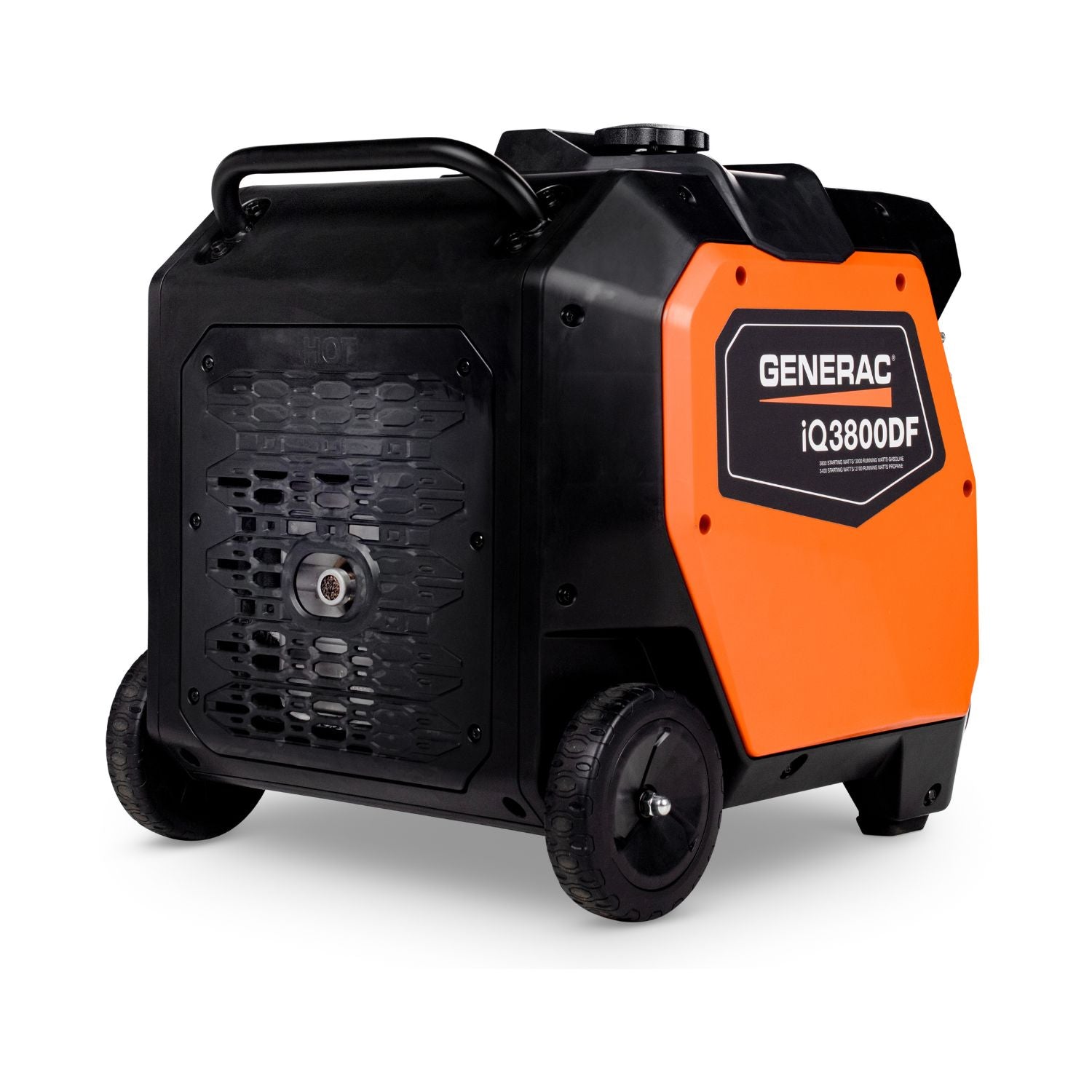 Generac iQ3800 Dual Fuel 3000W/3800W Portable Inverter Generator | Ele ...