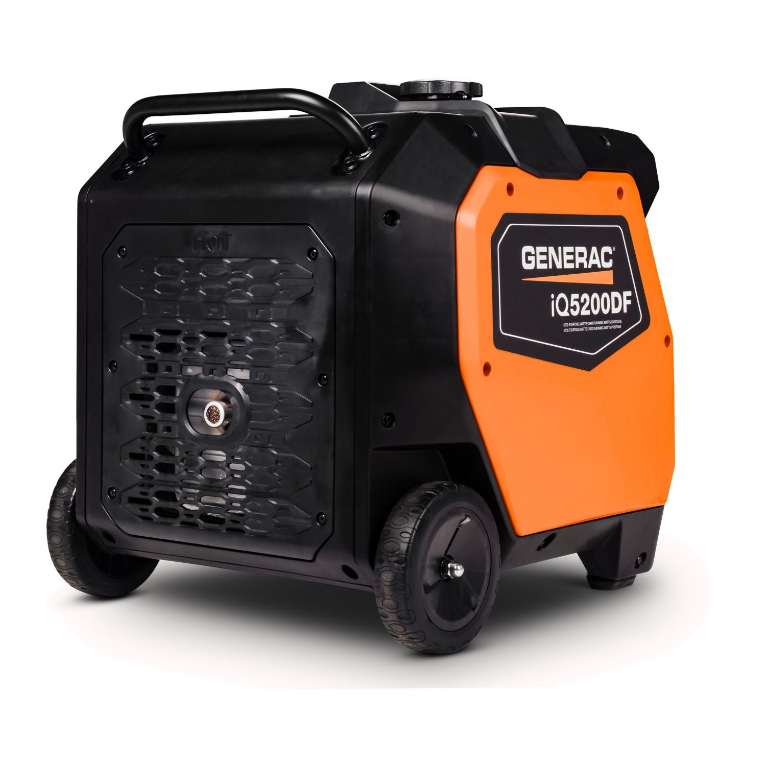 Generac iQ5200 Dual Fuel 3900W/5200W Portable Inverter Generator | Ele ...