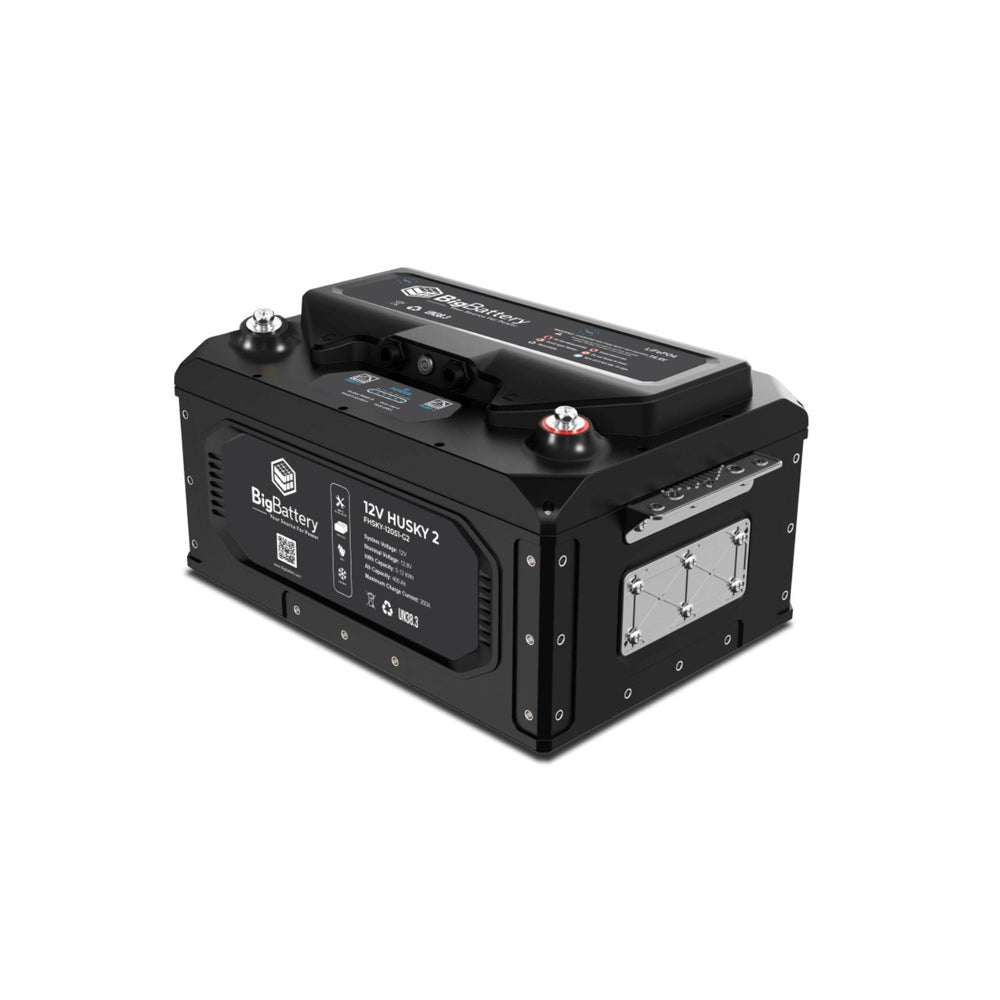 BigBattery 12V HUSKY 2 INV Lithium Battery 5.12kWh 400Ah right view