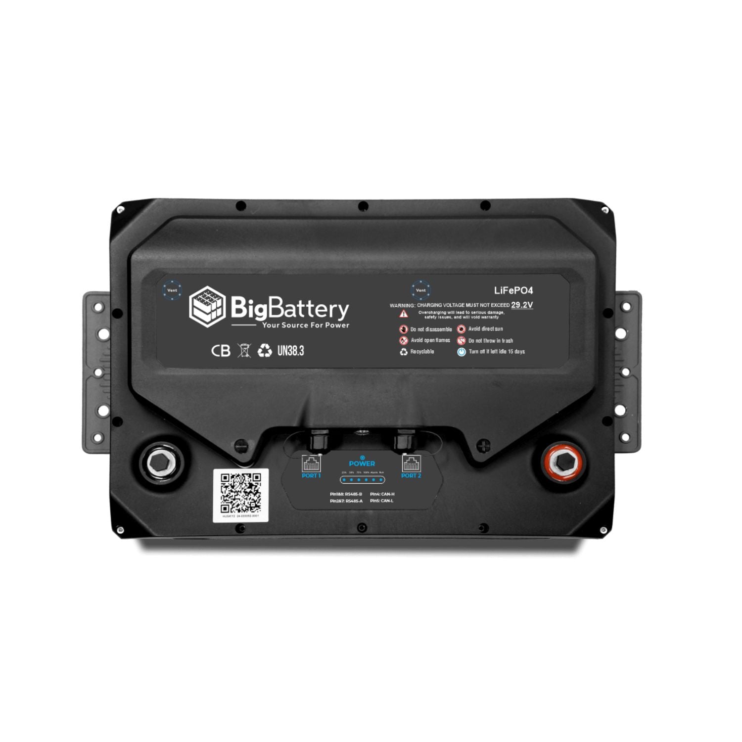 BigBattery 24V HUSKY 2 top view