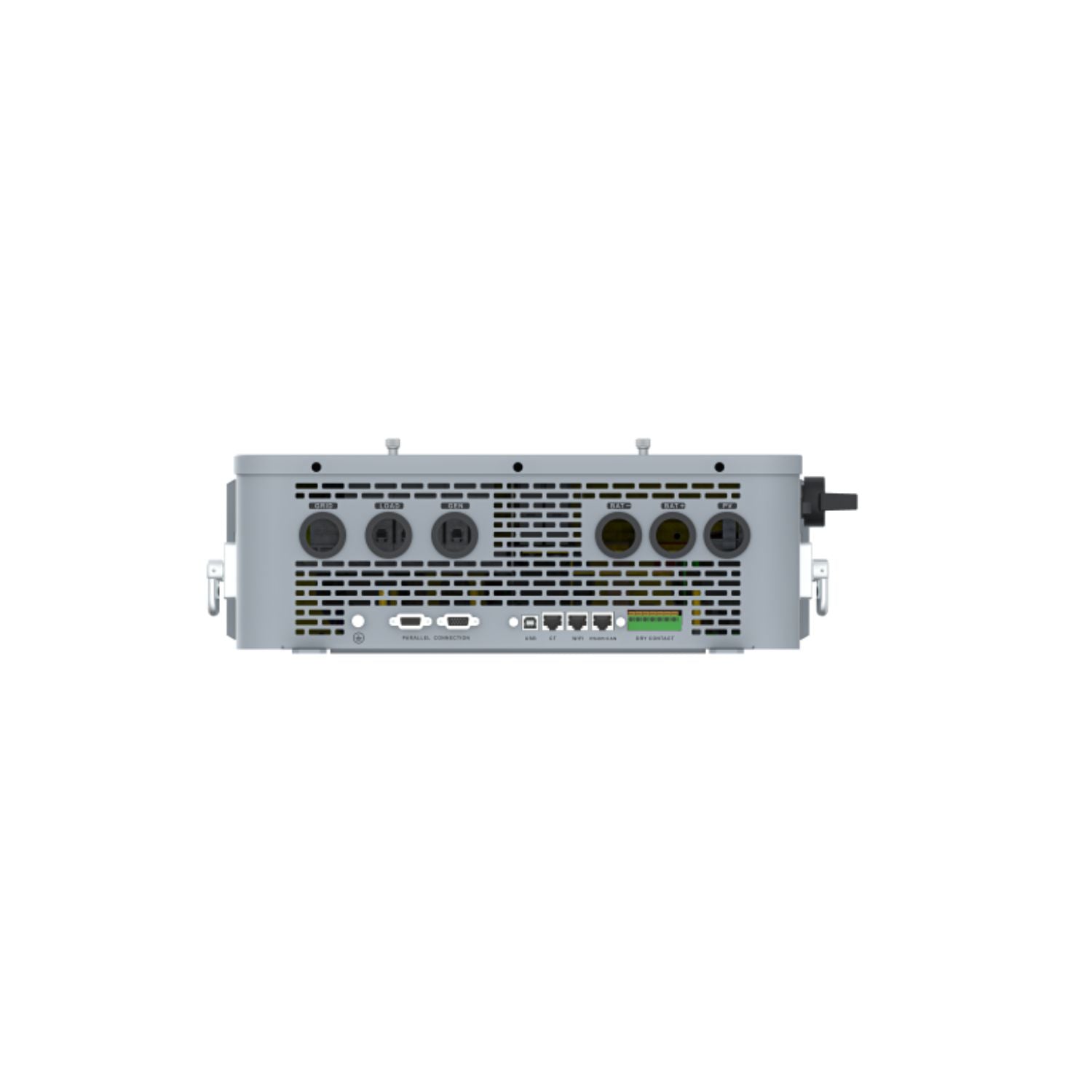 BigBattery APEX-6.5K Off-Grid Inverter bottom view
