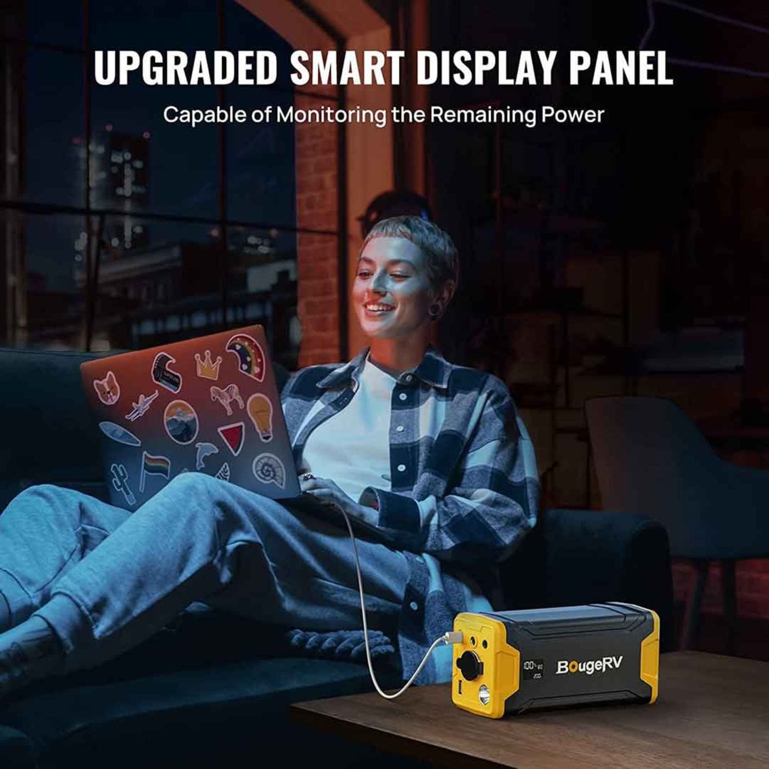 BougeRV 220Wh Portable Power Station for Fridge | Outbound Power