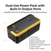 BougeRV 240Wh Detachable Battery for Fridge - Dual use power pack with built-in output ports