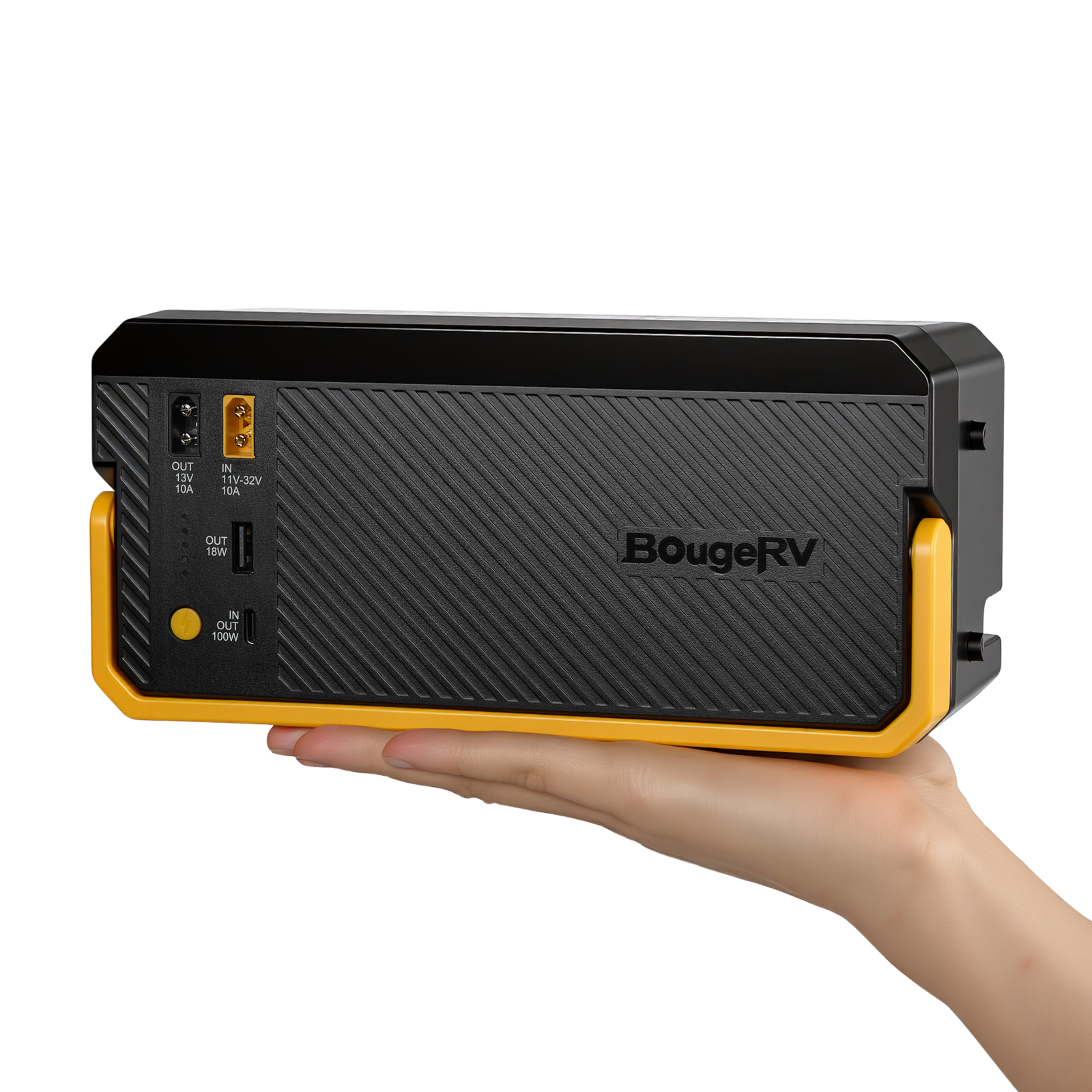 BougeRV 240Wh Detachable Battery for Fridge back view