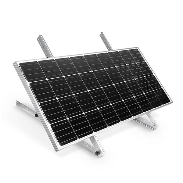 BougeRV 41 Inch Adjustable Solar Panel Tilt Mount Brackets with solar panel