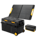 BougeRV New CRD2 V2.0 43QT Dual Zone 12V Portable Fridge with 100W solar panel 