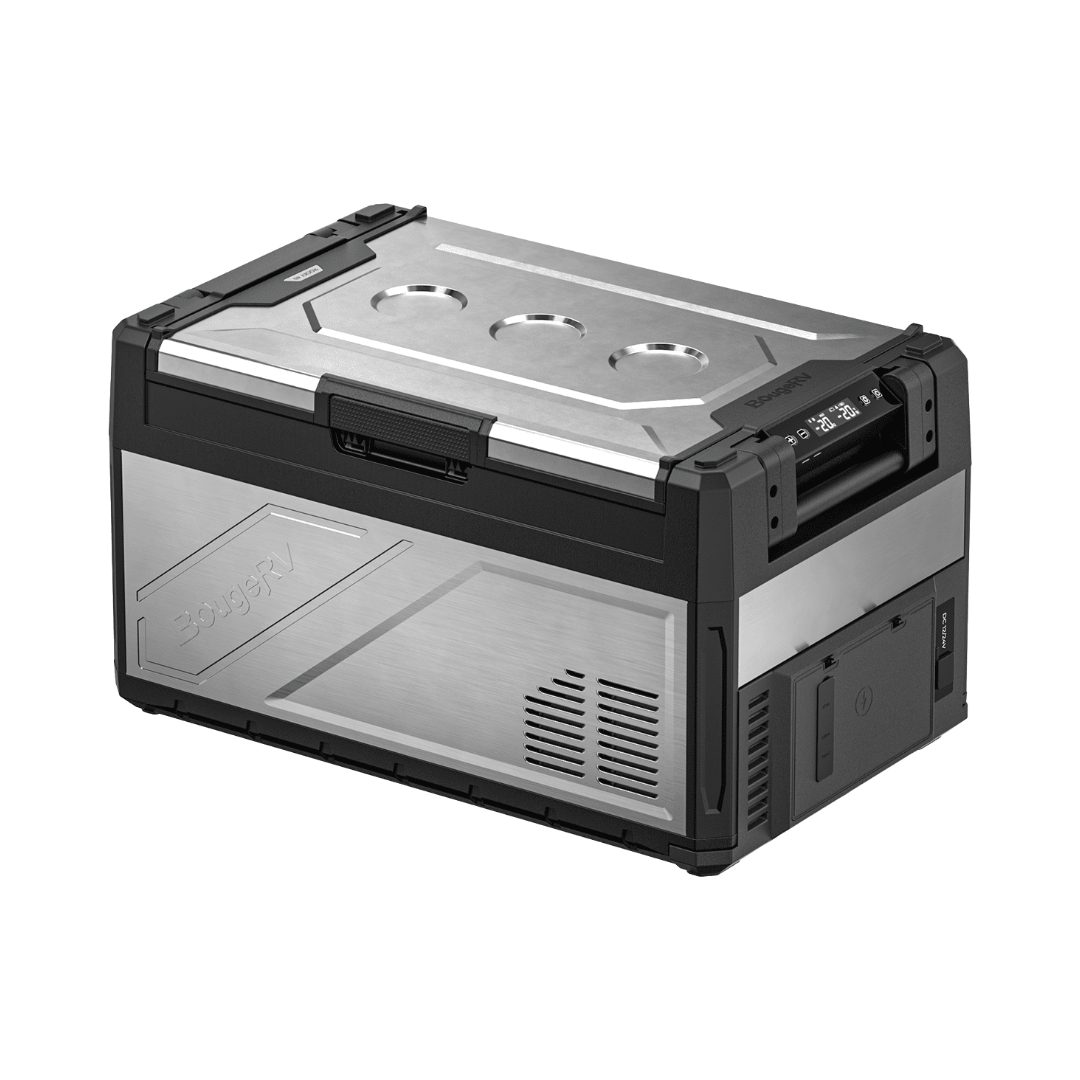 BougeRV New Rocky V3.0 41QT Dual Zone 12V Car Fridge