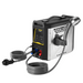 Portable shower unit with hose and control panel