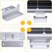 BougeRV Solar Panel Mounting Z Bracket Mount Kits steps