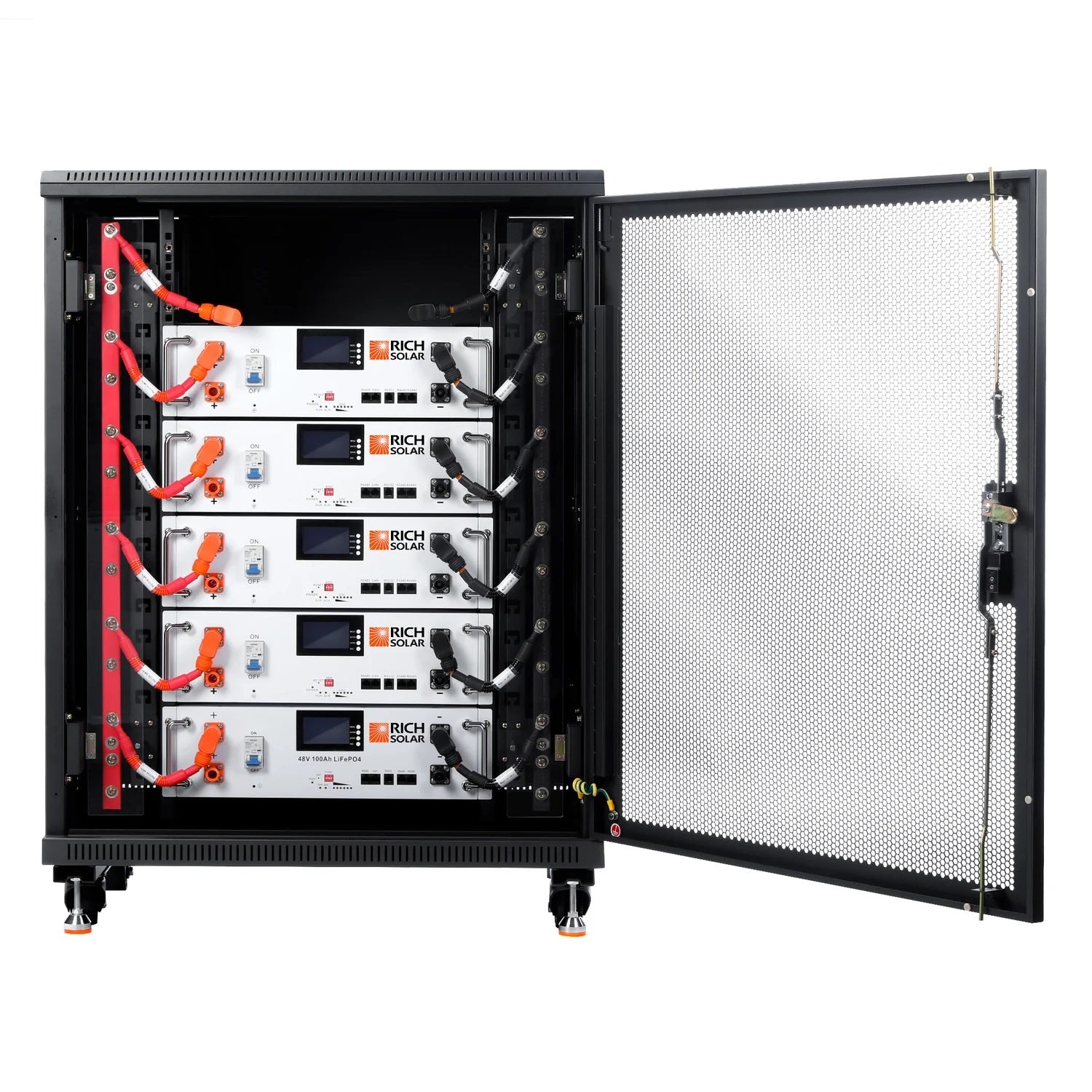 Boxed Rich Solar Alpha 5 Server Lithium Iron Phosphate With 5 Battery