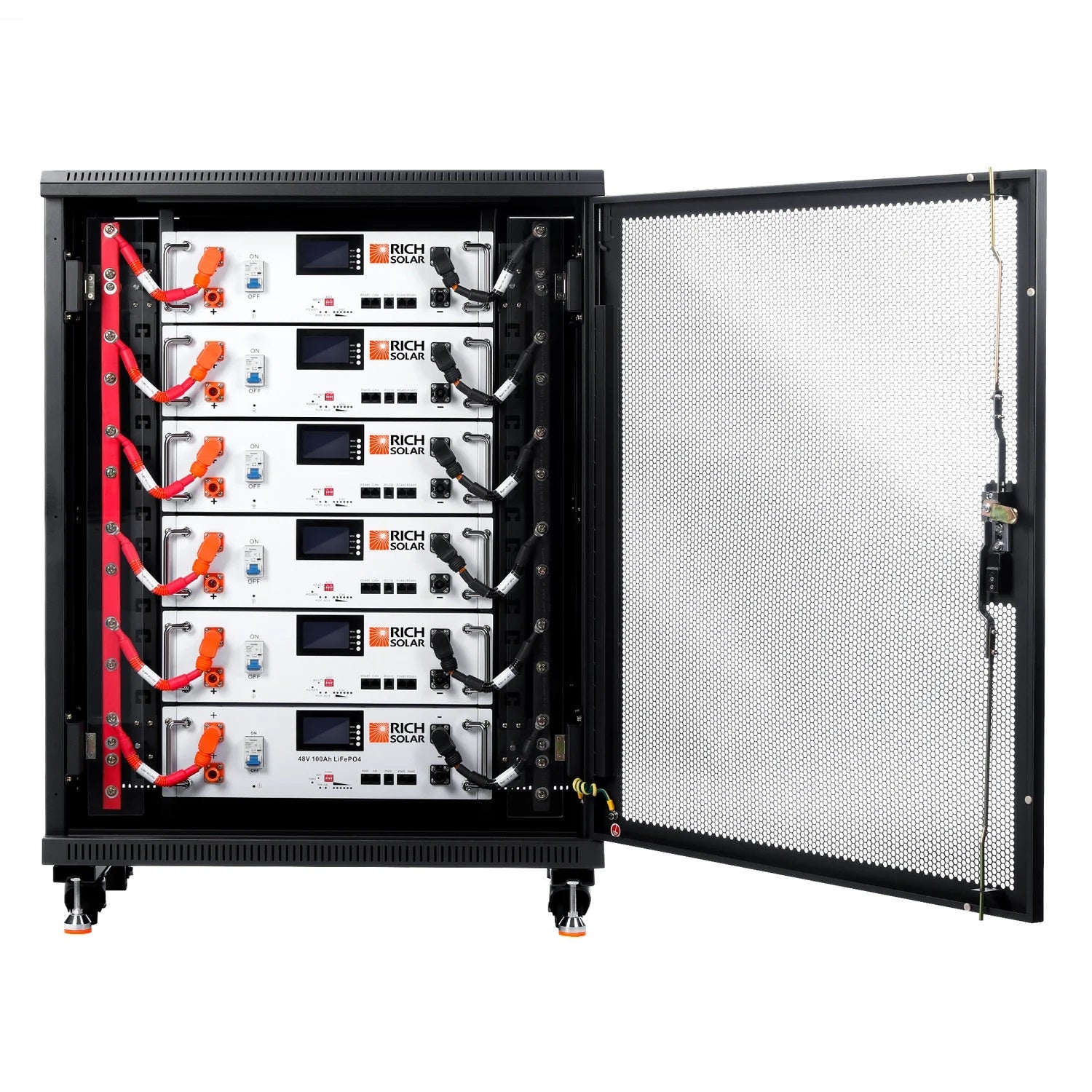 Boxed Rich Solar Alpha 5 Server Lithium Iron Phosphate With 6 Battery