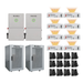 Commercial Dual-Cabinet Battery System | 61kWh Storage + Dual RX-12K Inverter Bundles