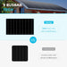 Comparison of Renogy 9 Busbar solar panel with conventional solar panel o