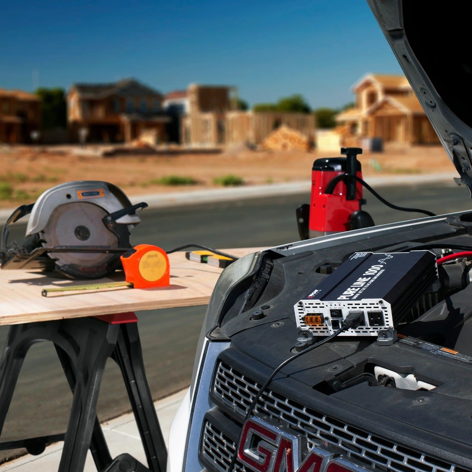Construction With Wagan Pure Line Inverter 1000 Watt