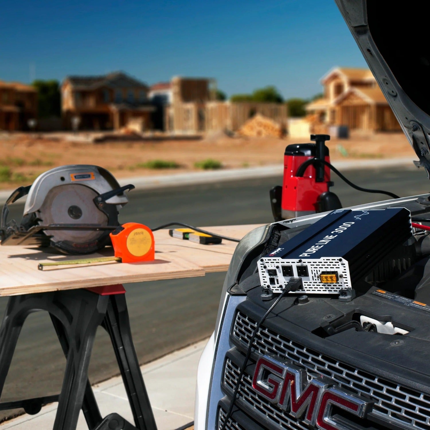 Construction With Wagan Pure Line Inverter 3000 Watt