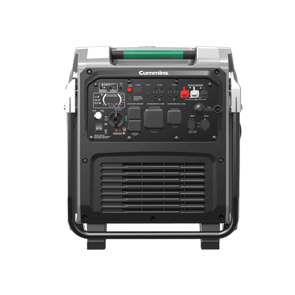 Cummins Onan P11000iTF Tri-Fuel Inverter Genrator Rear View