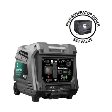 Cummins Onan P4500i Inverter Generator With Free Generator Cover