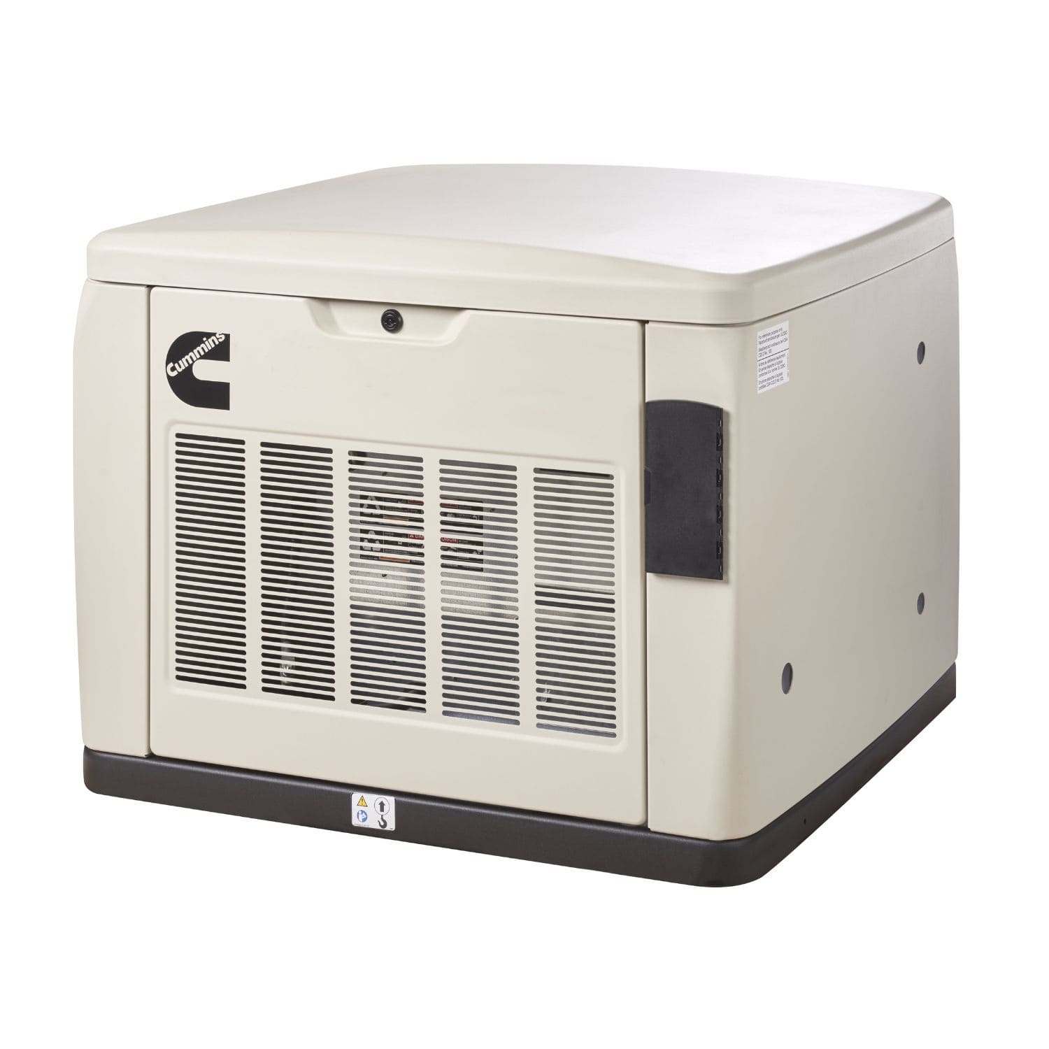Cummins RS17A 17kW Home Standby Generator Front And Right View
