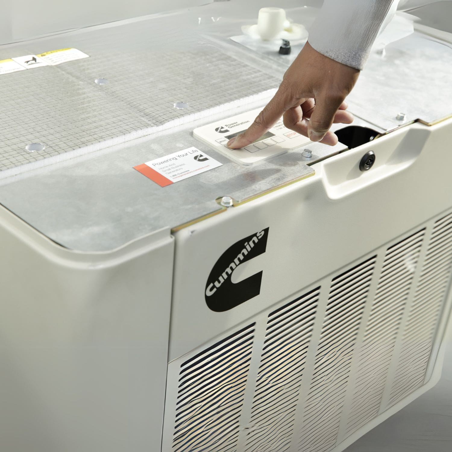 Cummins RS17A 17kW Home Standby Generator close-up