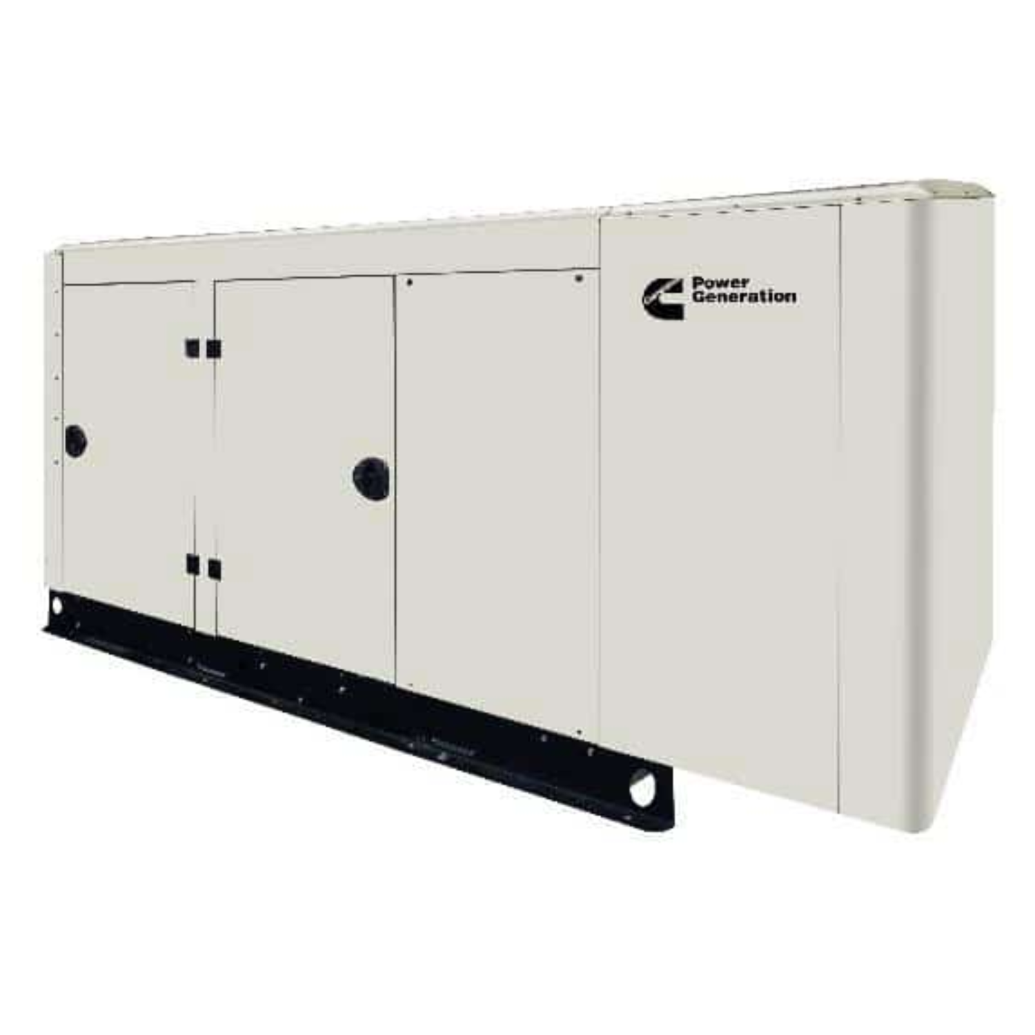 Cummins RS60 60kW Standby Power Generator Right view