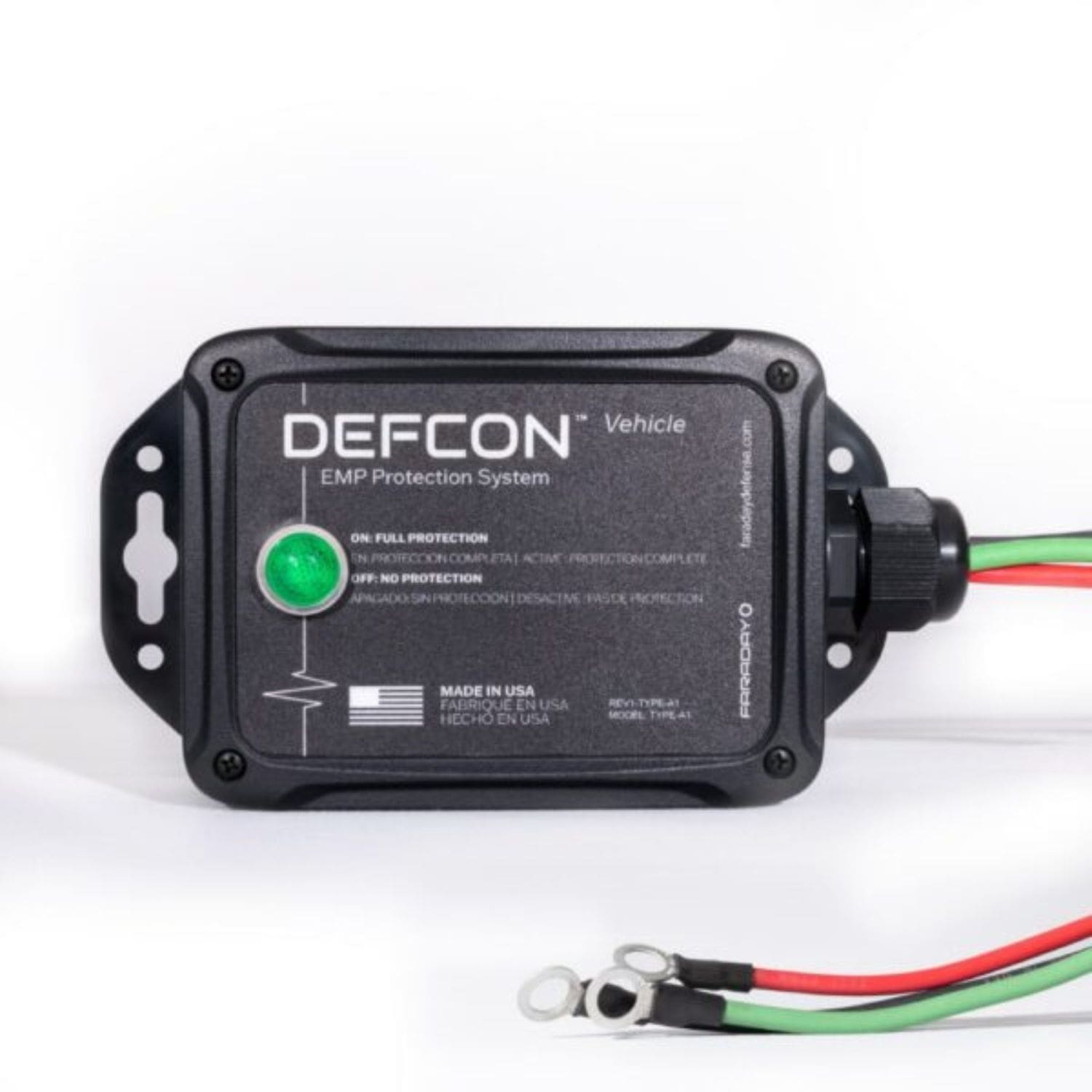 DEFCON Vehicle Protection Kit - 2 auto ferrites, 1 TRAP, 1 TRAP-B Close up