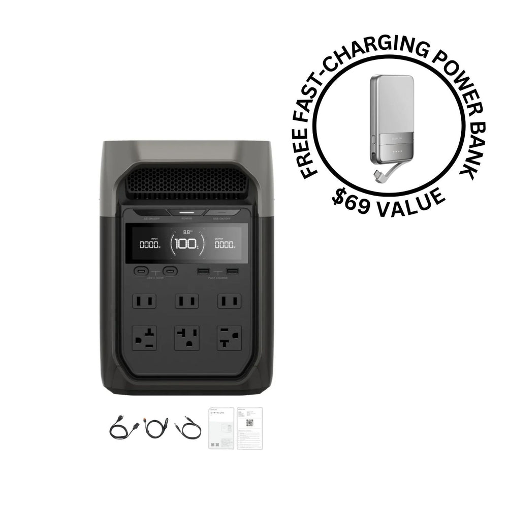 EcoFlow DELTA 3 Portable Power Station | Outbound Power