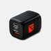 Dark Energy 20W AC Wall Adapter left view