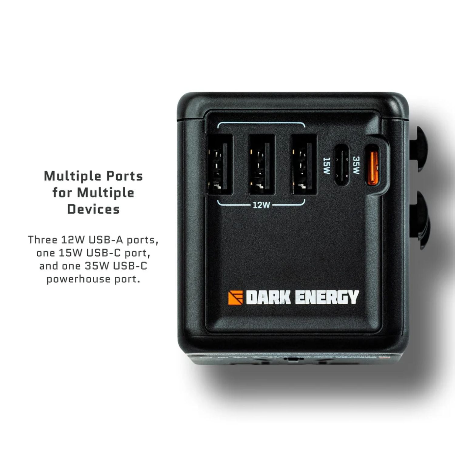Dark Energy Int'l Wall Adapter - Multiple ports for multiple devices