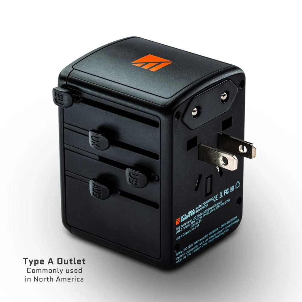 Dark Energy Int'l Wall Adapter - Type A Outlet
