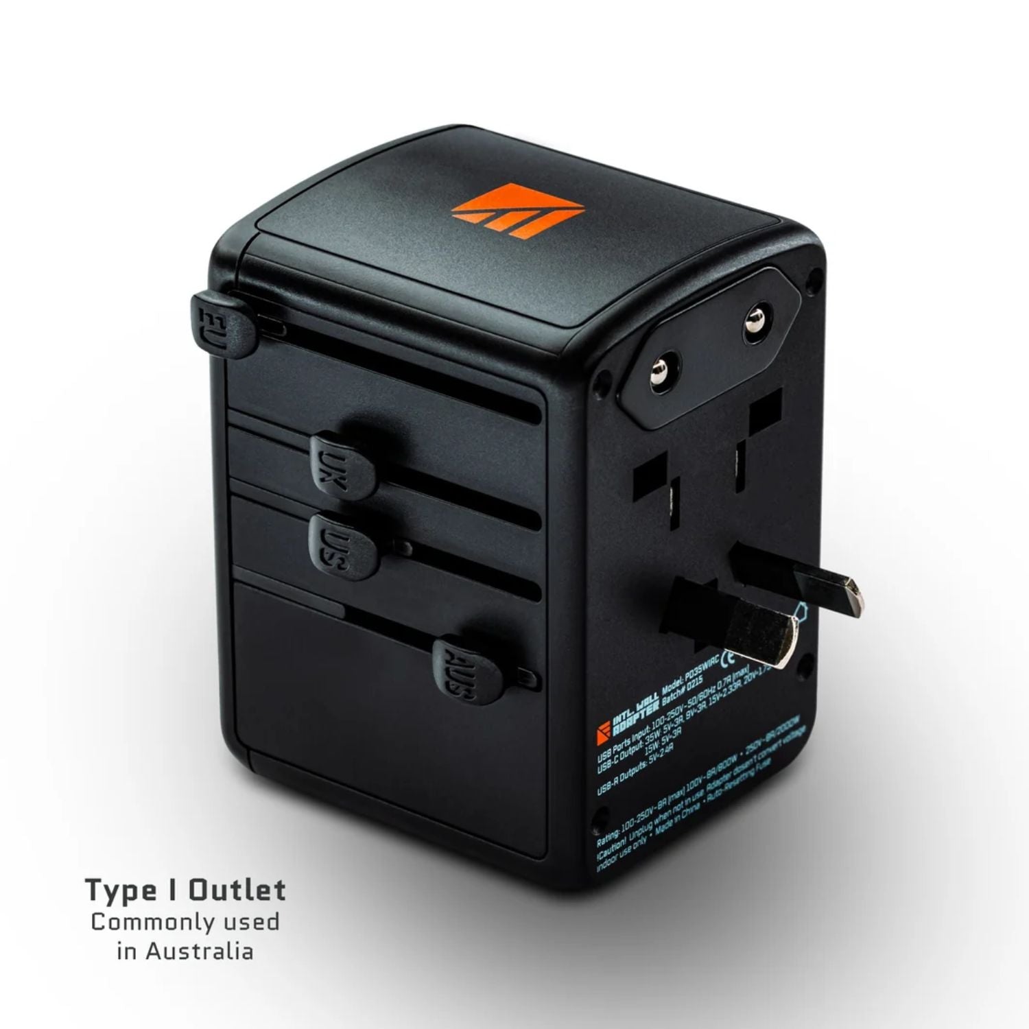 Dark Energy Int'l Wall Adapter - Type I Outlet 