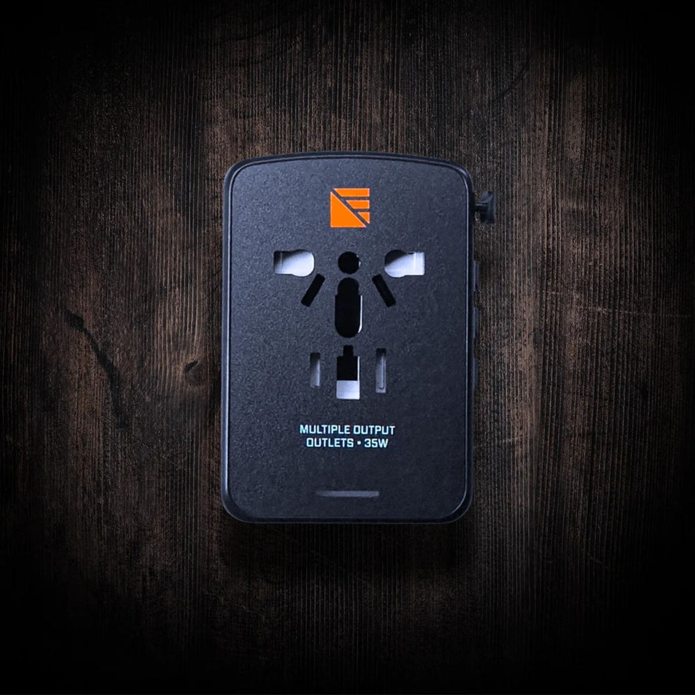 Dark Energy Int'l Wall Adapter front view