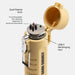 Dark Energy Plasma Lighter - Desert - Dual Plasma Arch and USB-C Recharging Port 