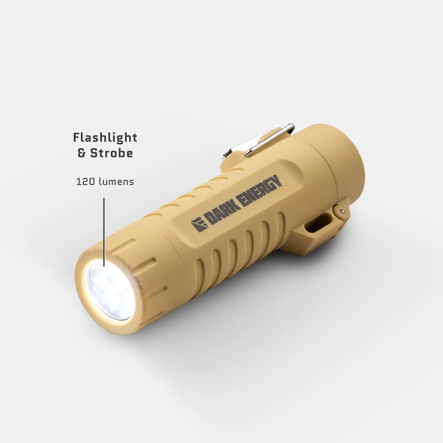Dark Energy Plasma Lighter - Desert  - Flashlight and Strobe