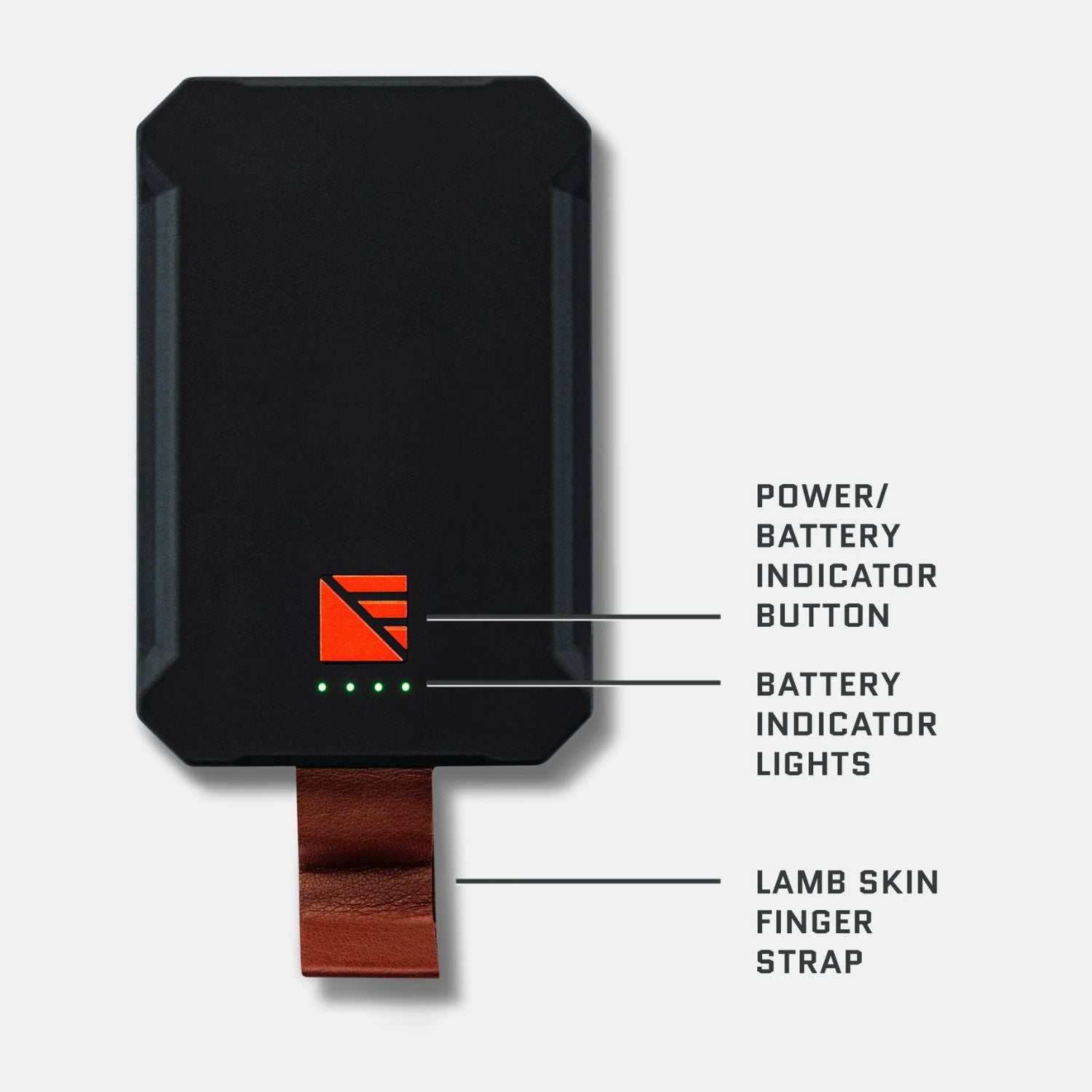 Dark Energy Poseidon Nano Power Bank - Black features