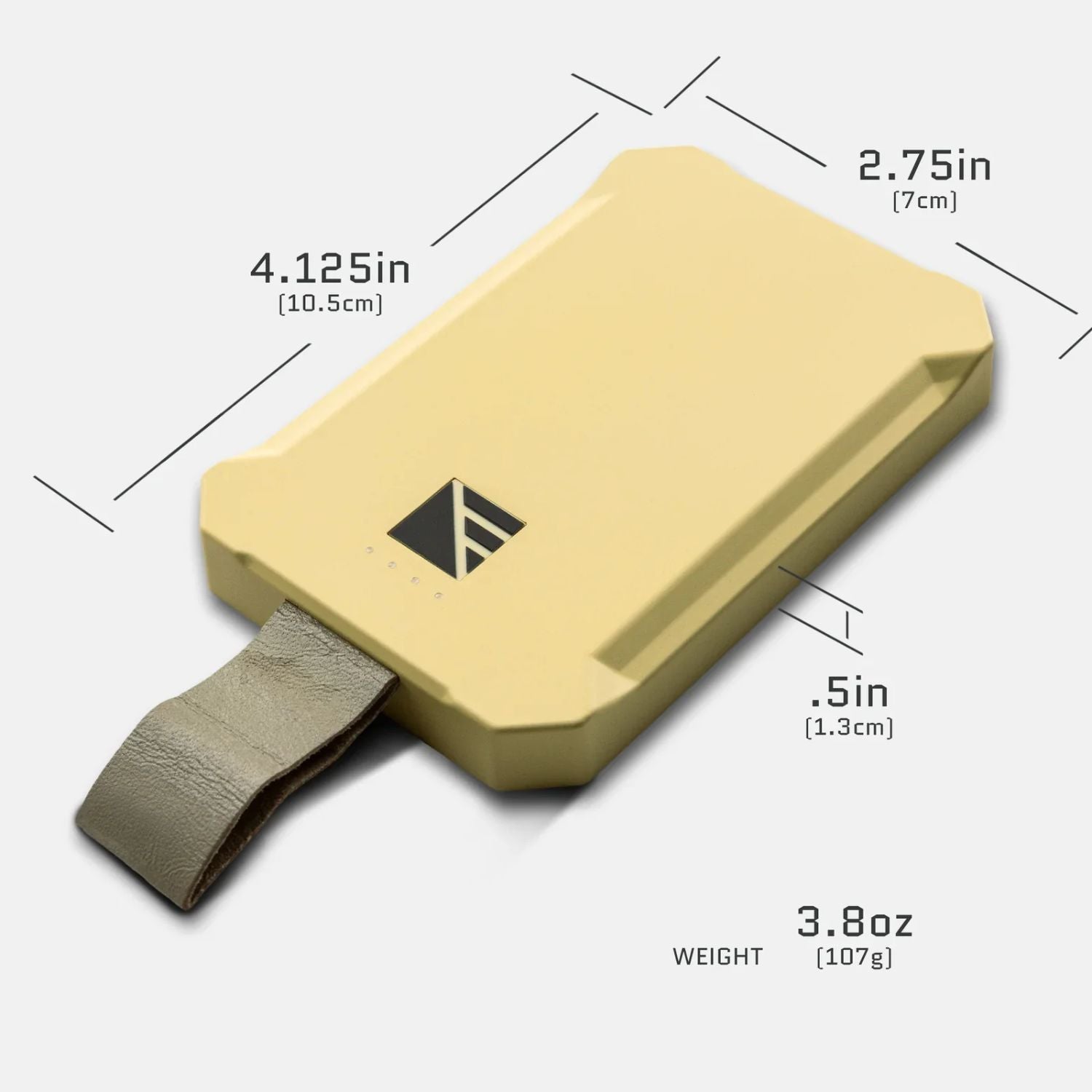 Dark Energy Poseidon Nano Power Bank - Desert dimensions 