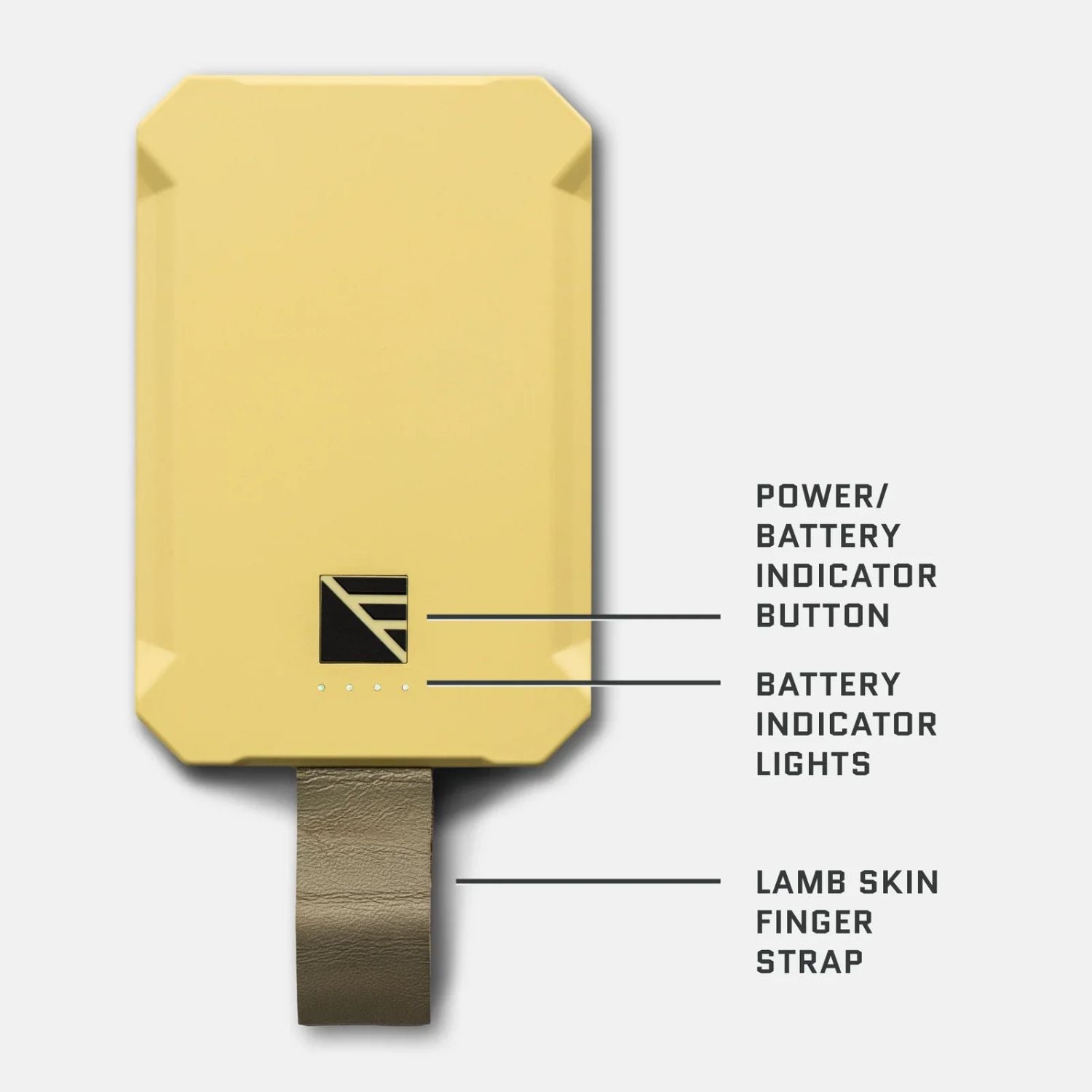 Dark Energy Poseidon Nano Power Bank - Desert features
