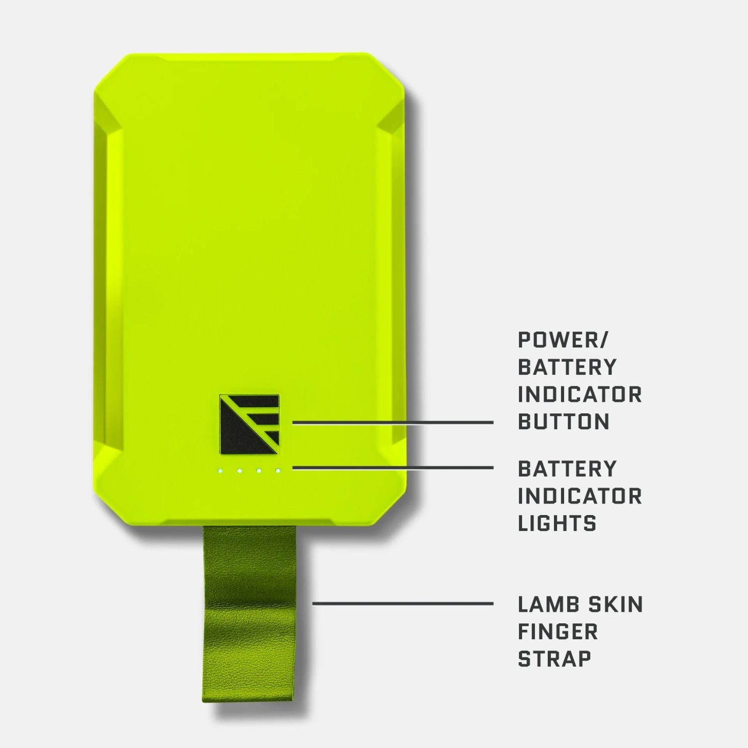 Dark Energy Poseidon Nano Power Bank - Green features