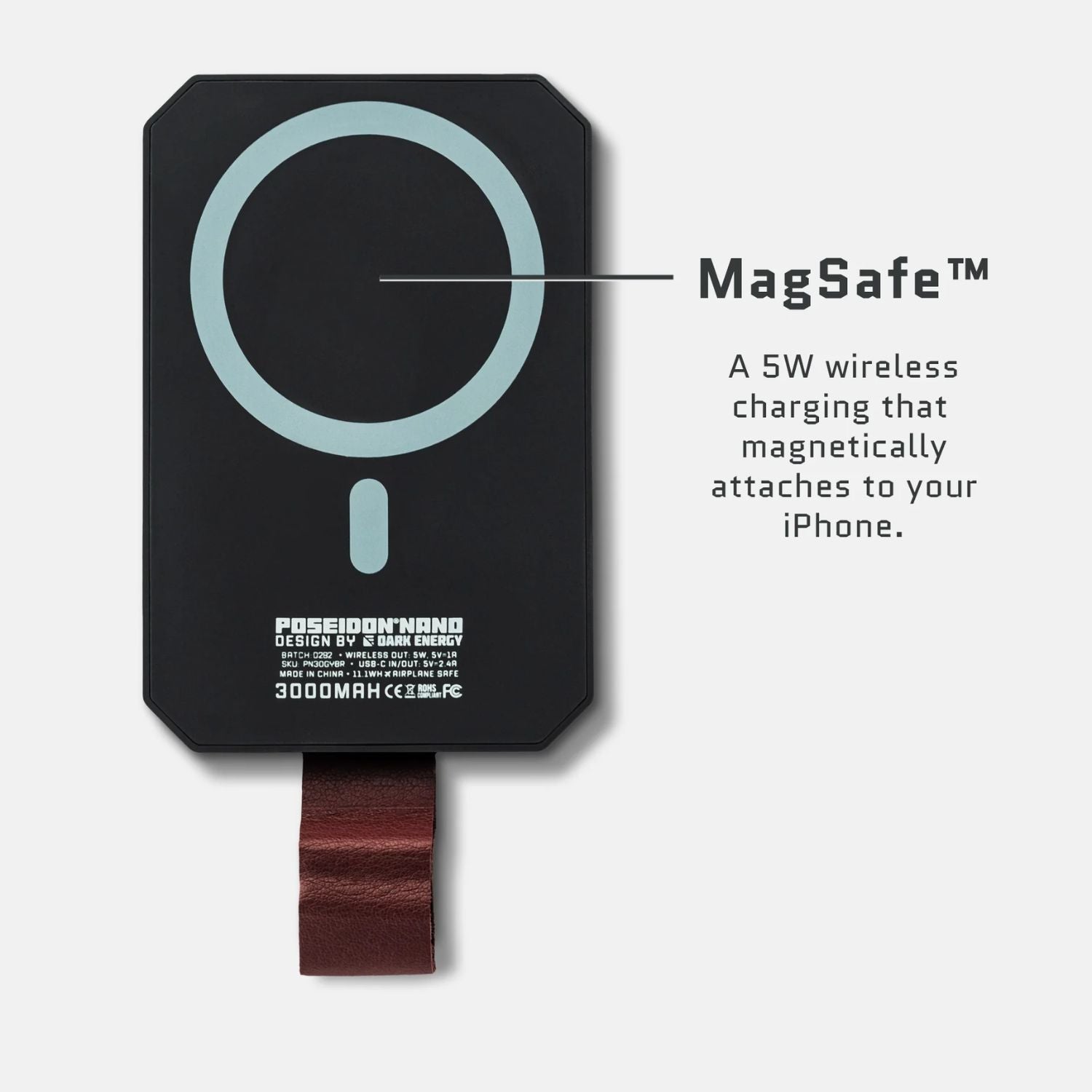 Dark Energy Poseidon Nano Power Bank - Magsafe 