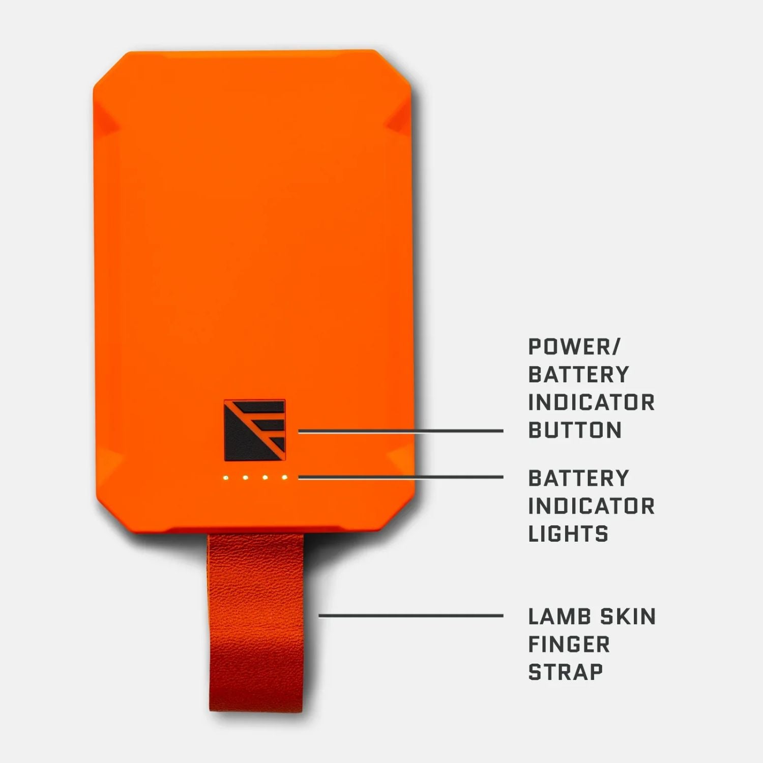 Dark Energy Poseidon Nano Power Bank - Orange features