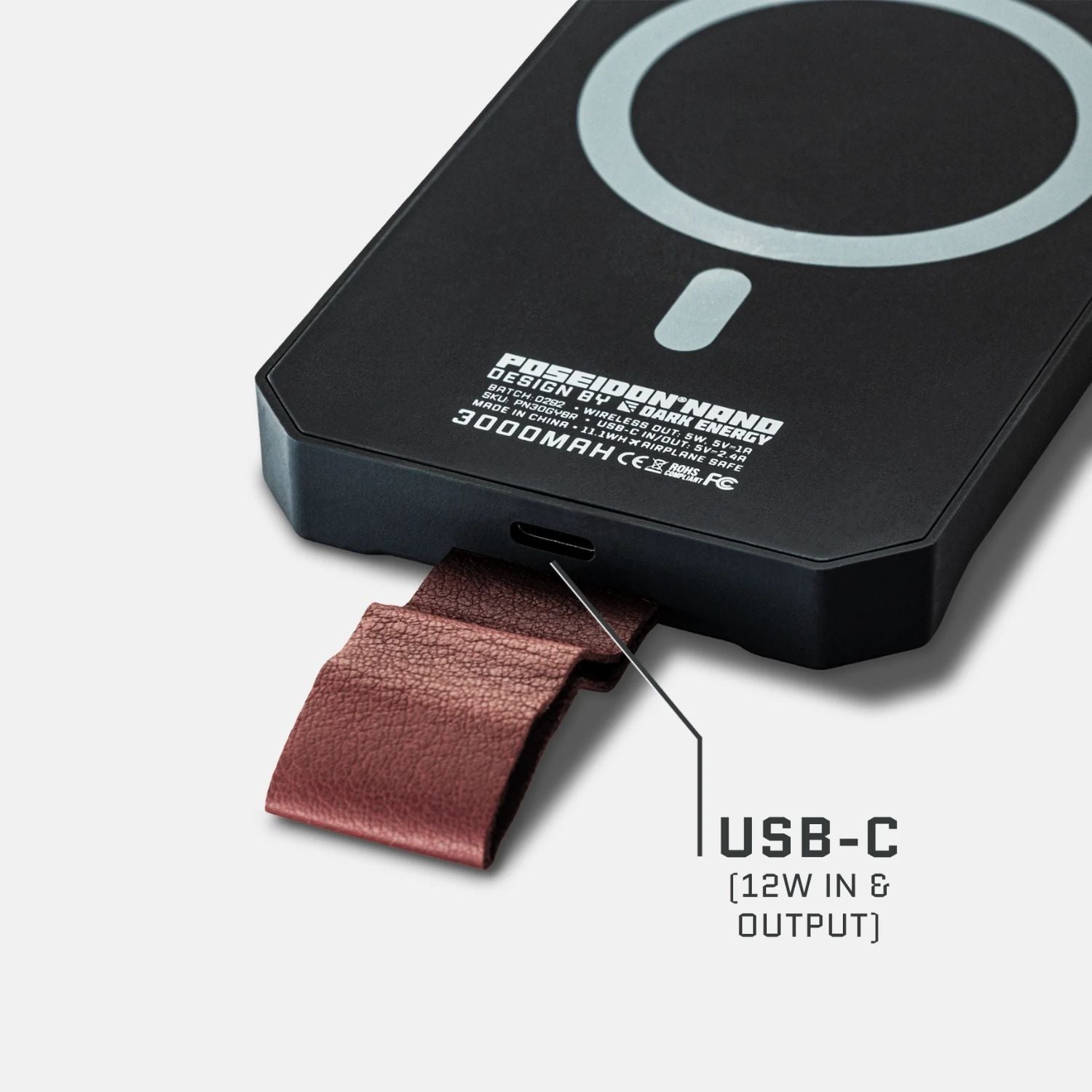 Dark Energy Poseidon Nano Power Bank - USB-C ports 
