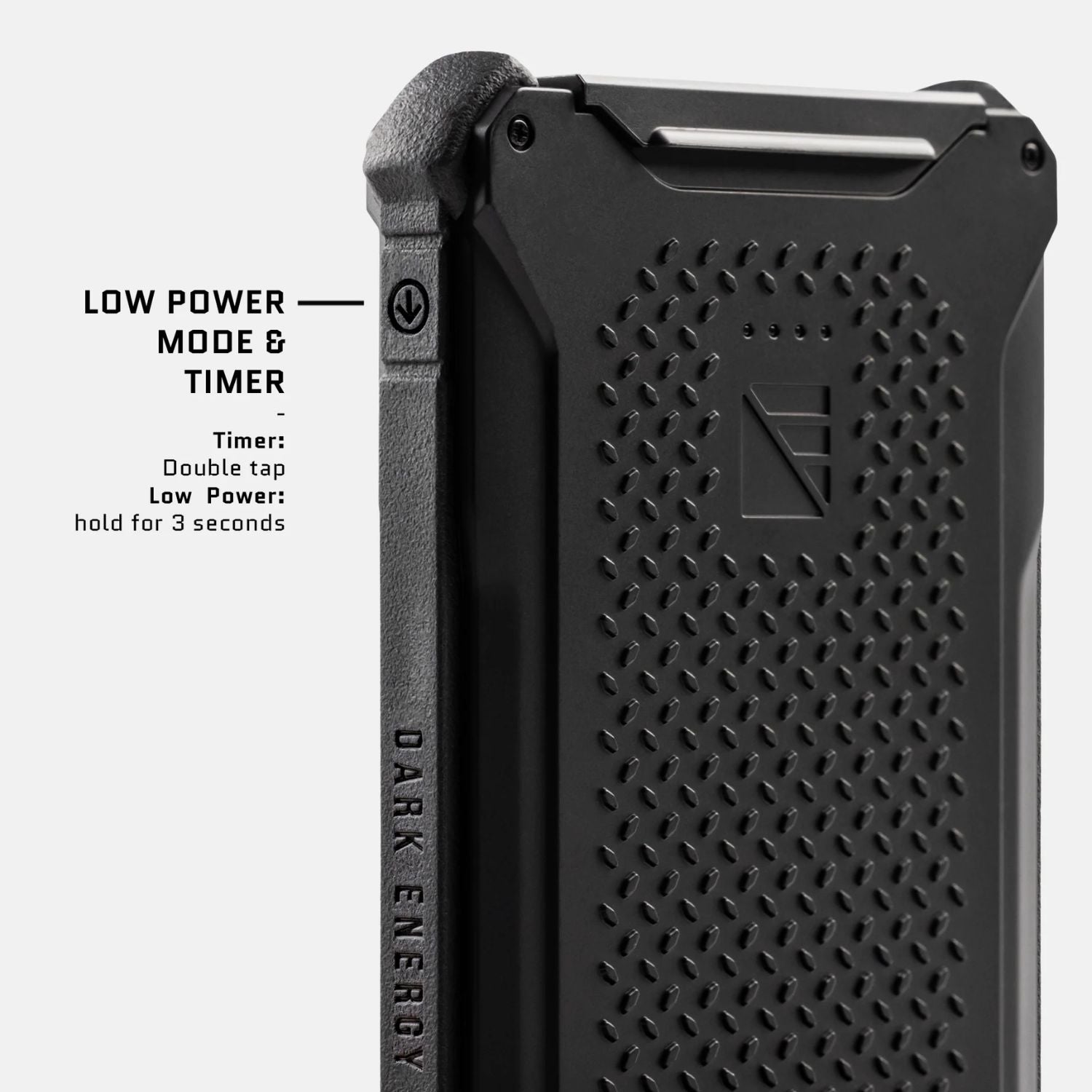 Dark Energy Poseidon Pro Power Bank - Black - Low Power mode and Timer