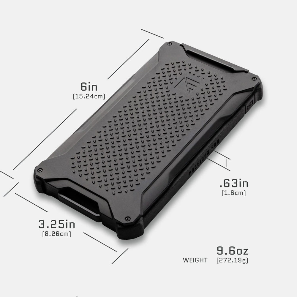 Dark Energy Poseidon Pro Power Bank - Black dimensions