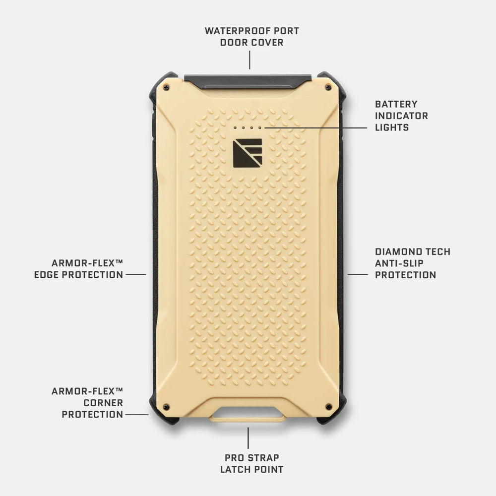Dark Energy Poseidon Pro Power Bank - Desert features