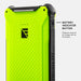 Dark Energy Poseidon Pro Power Bank - Green - Battery indicator Button