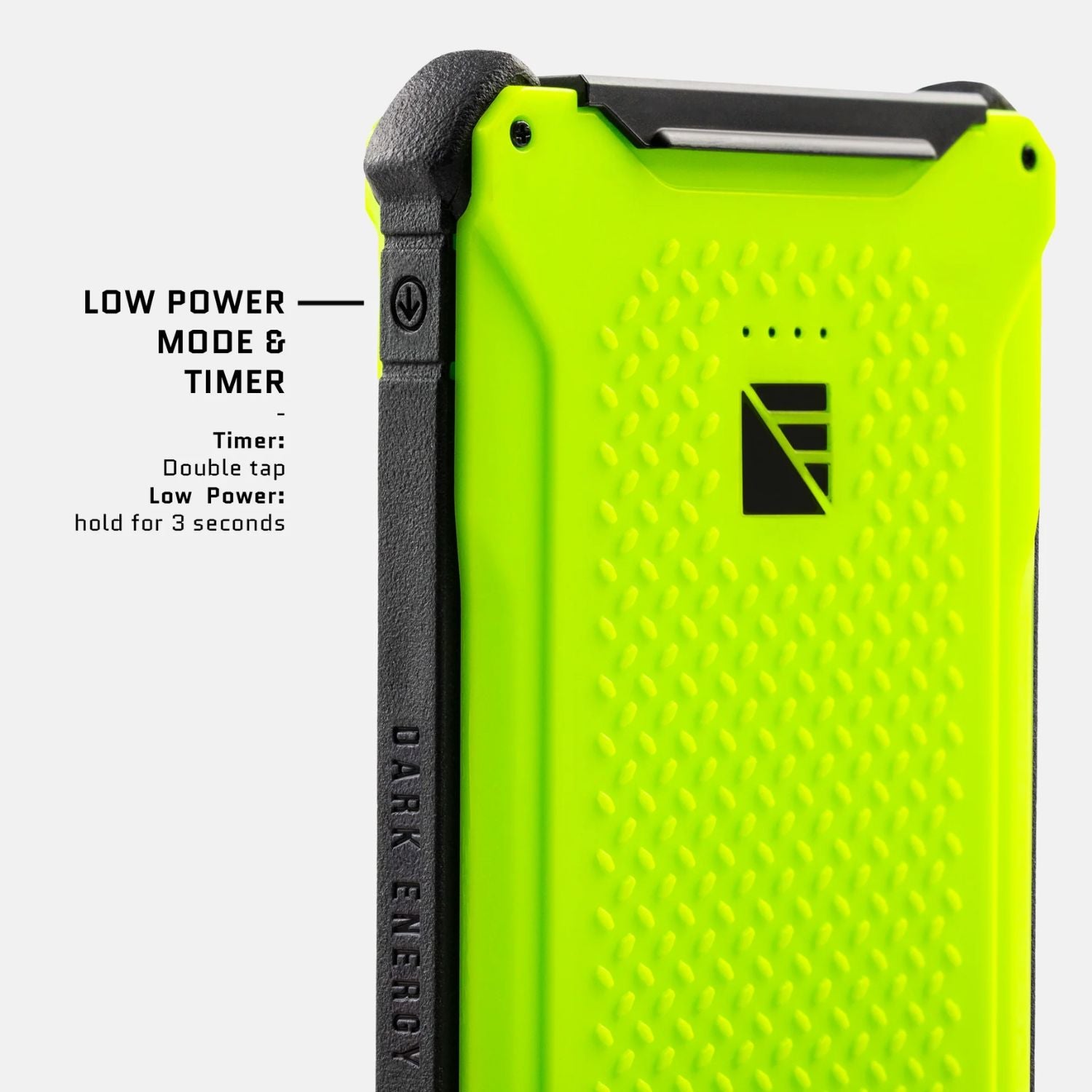 Dark Energy Poseidon Pro Power Bank - Green - Low Power Mode and Timer