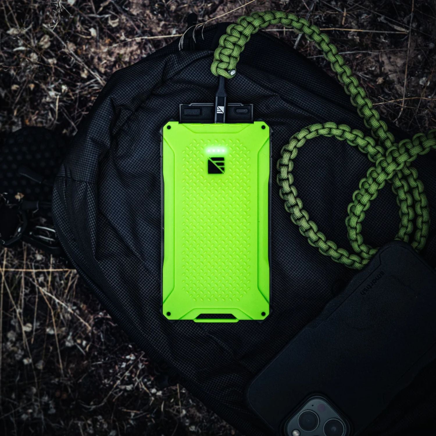 Dark Energy Poseidon Pro Power Bank - Green on the ground