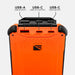 Dark Energy Poseidon Pro Power Bank - Hi-Vis Orange USB Ports