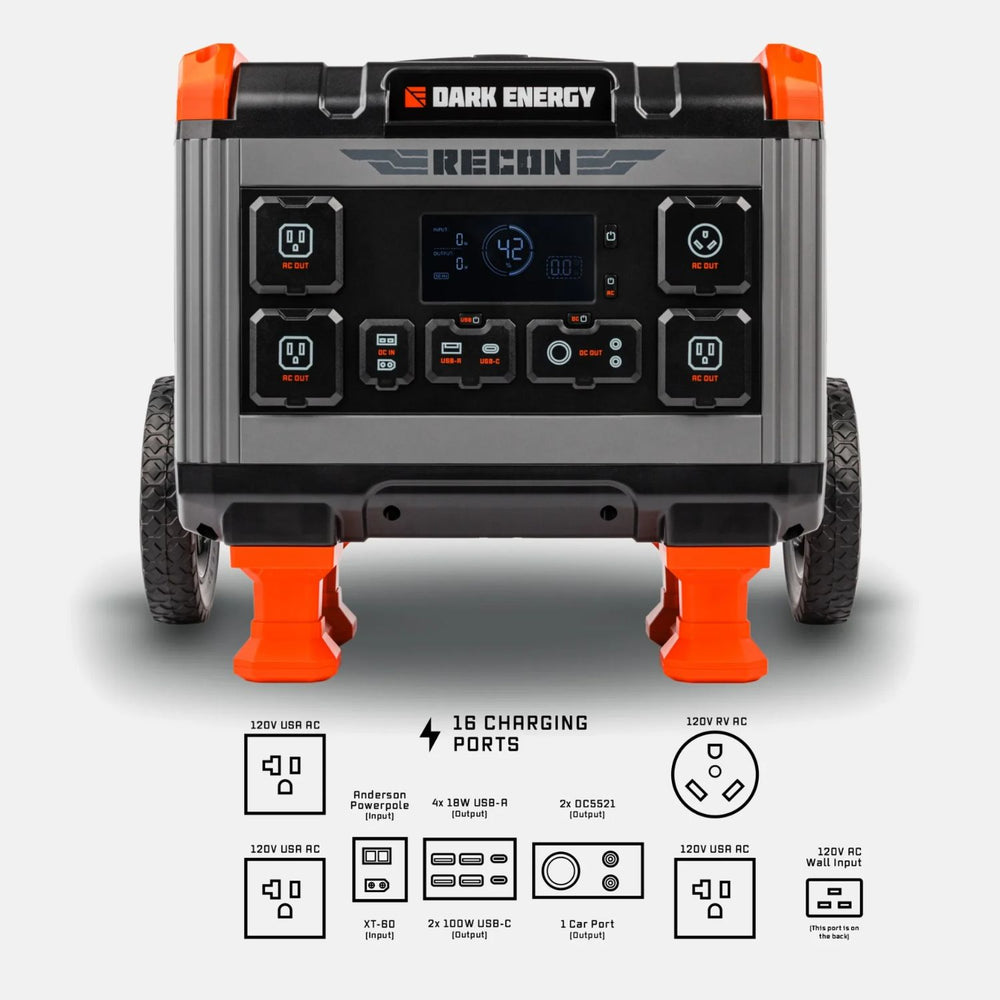 Dark Energy Recon 2000 Power Station features 