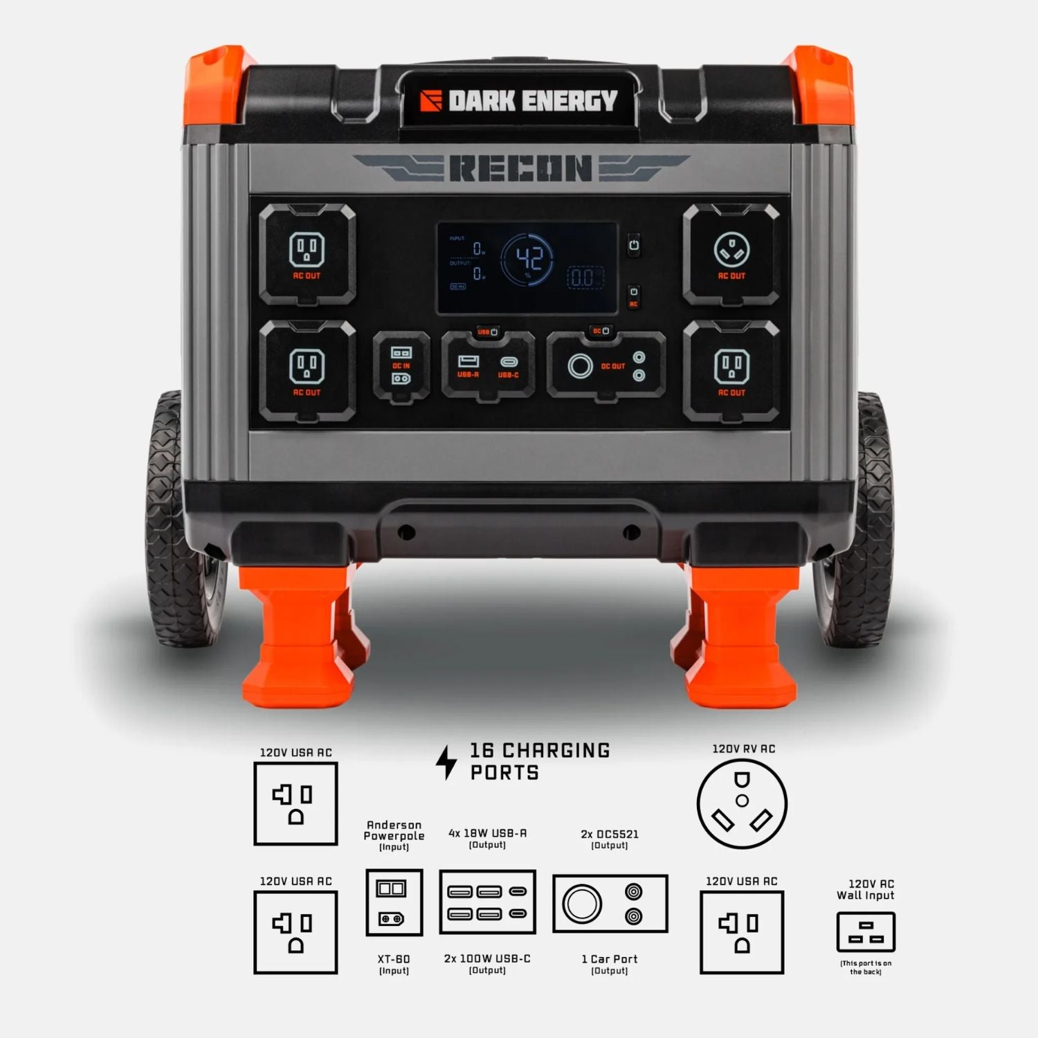Dark Energy Recon 2000 Power Station features 