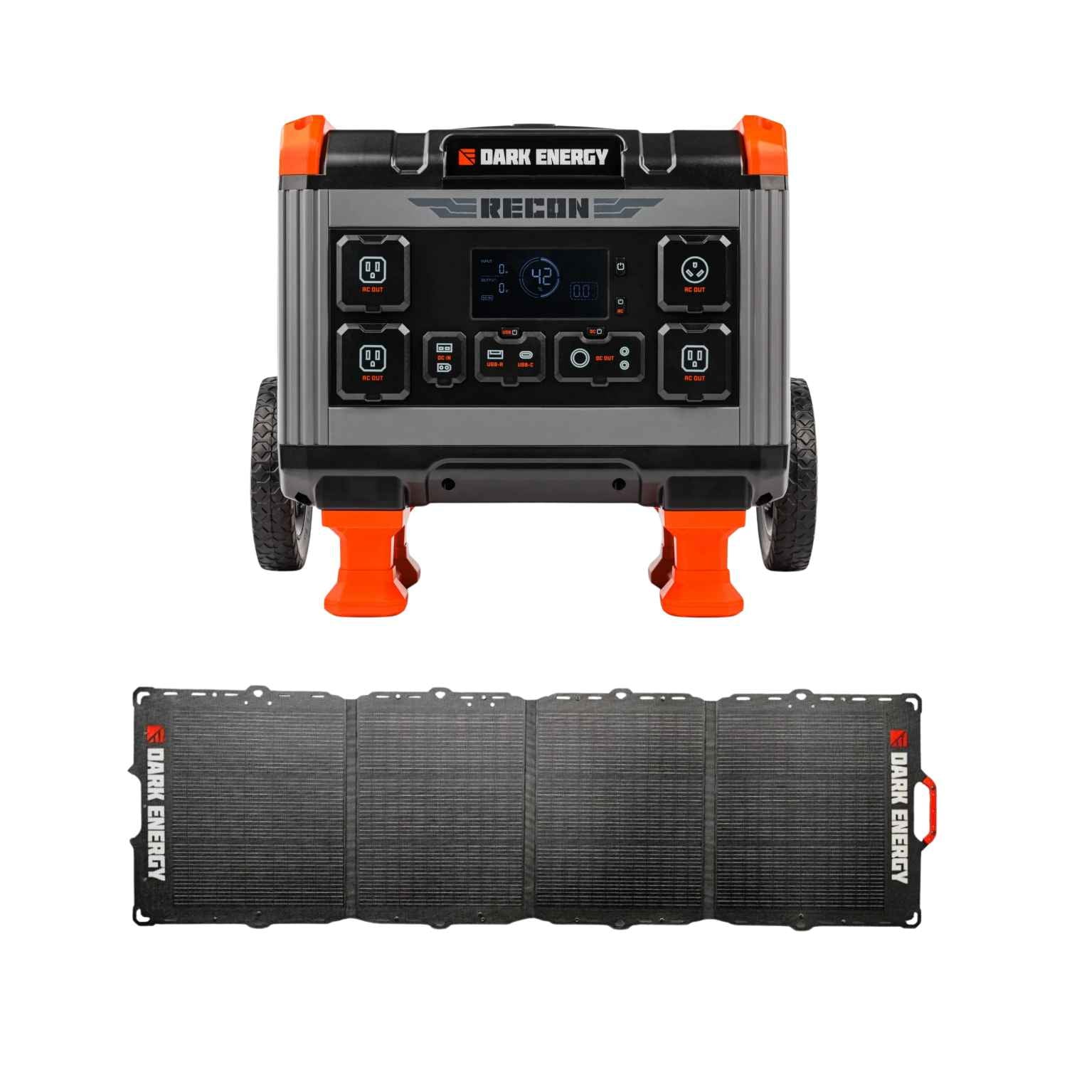 Dark Energy Recon 2000 With 200 Watt Solar Panel